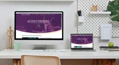 Responsive websites for dance studios